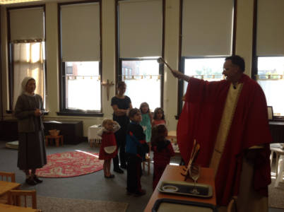 September, 2014 Blessing Of The CCD Classes